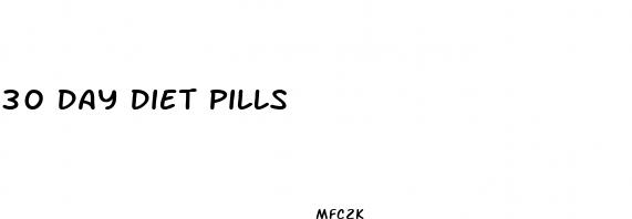 30 day diet pills