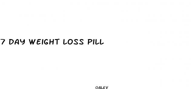 7 day weight loss pill