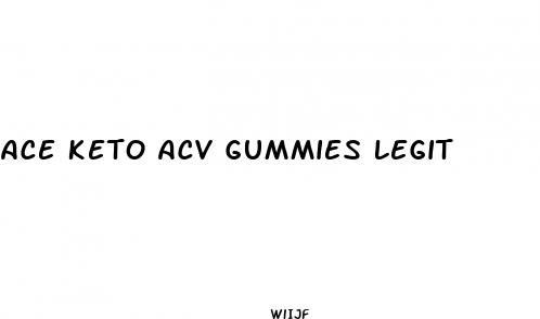 ace keto acv gummies legit