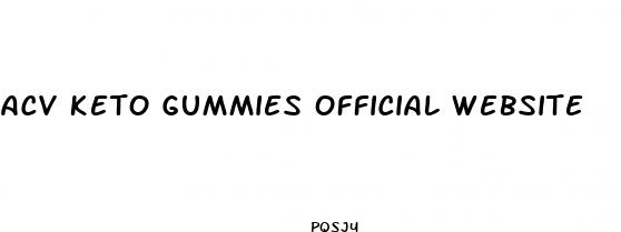 acv keto gummies official website