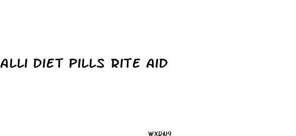alli diet pills rite aid