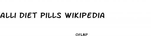 alli diet pills wikipedia