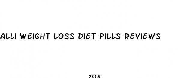 alli weight loss diet pills reviews
