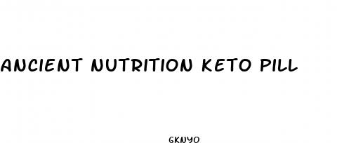 ancient nutrition keto pill