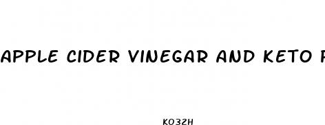 apple cider vinegar and keto pills stanford student