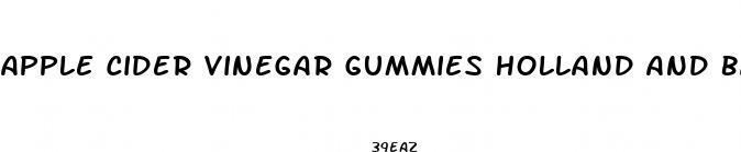 apple cider vinegar gummies holland and barrett