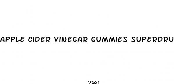 apple cider vinegar gummies superdrug