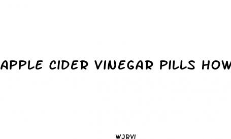 apple cider vinegar pills how much weight loss