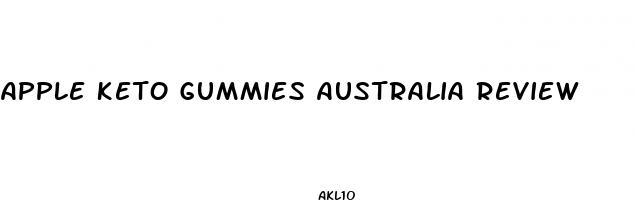 apple keto gummies australia review