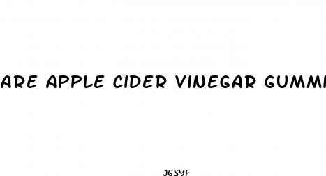 are apple cider vinegar gummies good for bloating