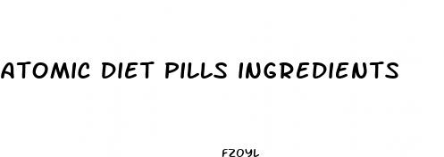 atomic diet pills ingredients