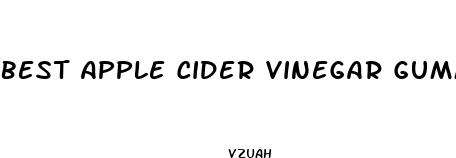 best apple cider vinegar gummies with mother