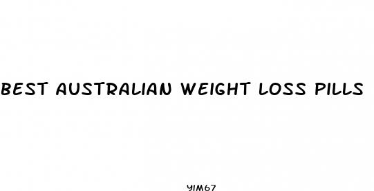 best australian weight loss pills