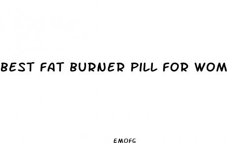 best fat burner pill for women