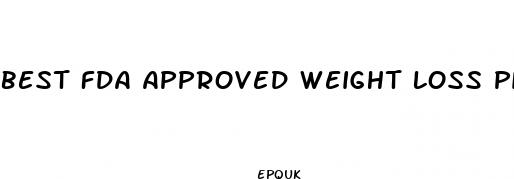 best fda approved weight loss pills