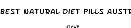best natural diet pills australia