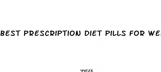 best prescription diet pills for weight loss