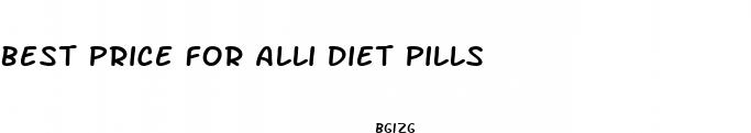 best price for alli diet pills