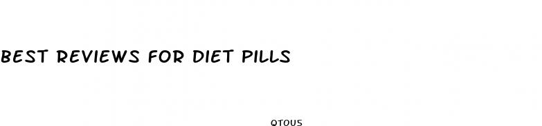best reviews for diet pills