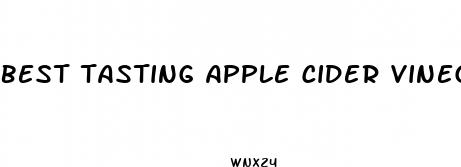 best tasting apple cider vinegar gummies