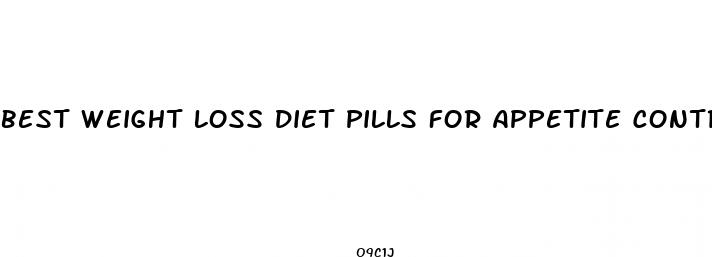 best weight loss diet pills for appetite control