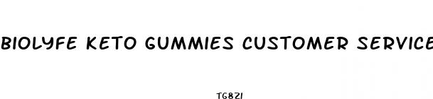 biolyfe keto gummies customer service number