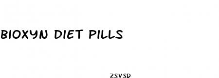 bioxyn diet pills