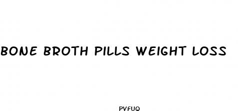 bone broth pills weight loss