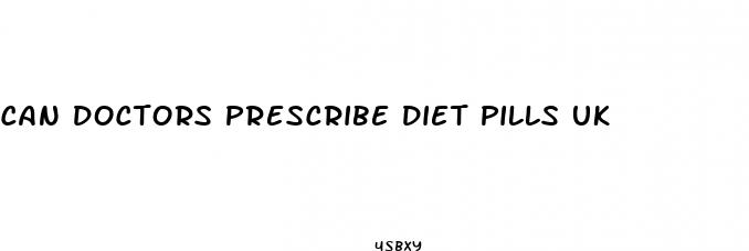 can doctors prescribe diet pills uk