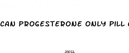 can progesterone only pill cause weight loss