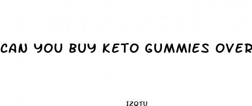 can you buy keto gummies over the counter