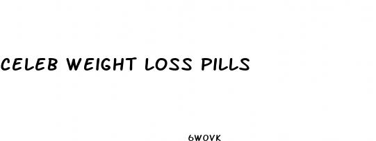 celeb weight loss pills