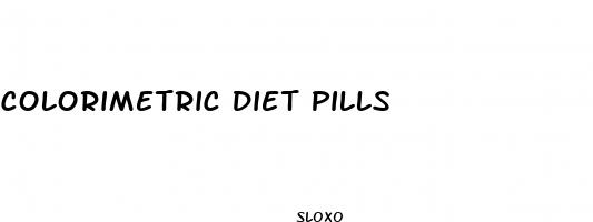 colorimetric diet pills