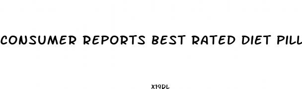 consumer reports best rated diet pills