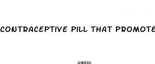 contraceptive pill that promotes weight loss