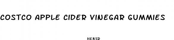 costco apple cider vinegar gummies