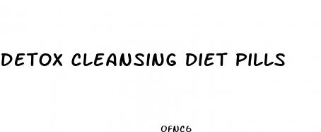 detox cleansing diet pills