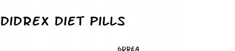 didrex diet pills