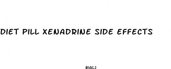 diet pill xenadrine side effects