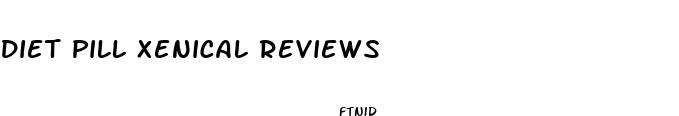 diet pill xenical reviews