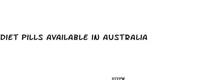 diet pills available in australia