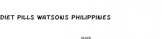 diet pills watsons philippines