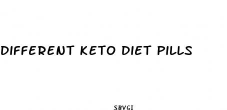 different keto diet pills