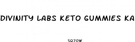 divinity labs keto gummies kardashian