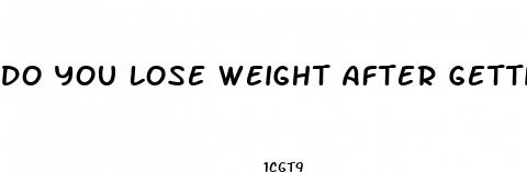 do you lose weight after getting off birth control pills
