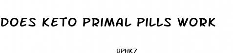 does keto primal pills work