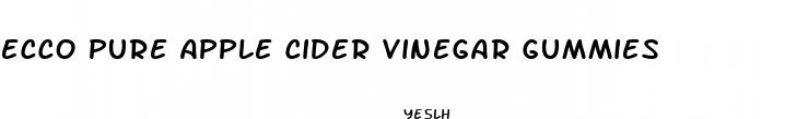 ecco pure apple cider vinegar gummies