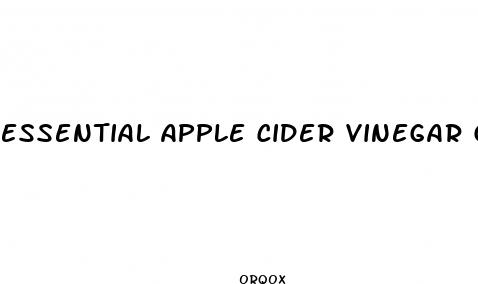 essential apple cider vinegar gummies