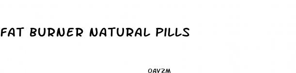fat burner natural pills