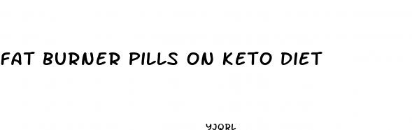 fat burner pills on keto diet